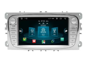 Мултимедия за Ford Mondeo, Focus, S-max – 7“ сребриста