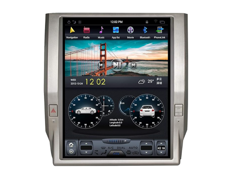 Мултимедия за Toyota Tundra 2014 – 2021 – 12.1“ ВЕРТИКАЛНА