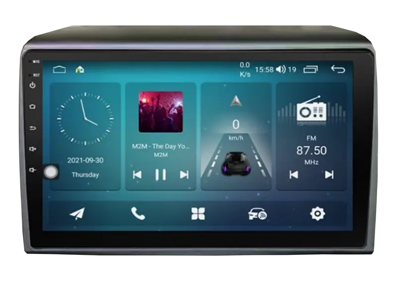 Мултимедия за Lancia Ypsilon (2006-2011) 9″ – Черна ПО ЗАЯВКА